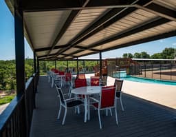 Family pool area